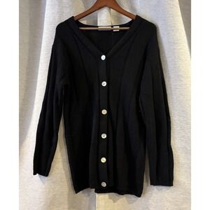 Merona Lambs‎ Wool Blend Button Up Knit Cardigan Size Small